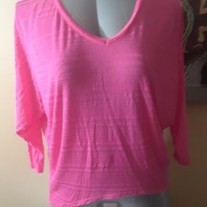 Hot pink top